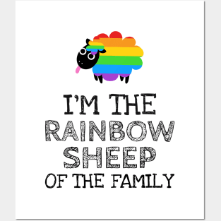 Im the Rainbow Sheep of the Family Posters and Art